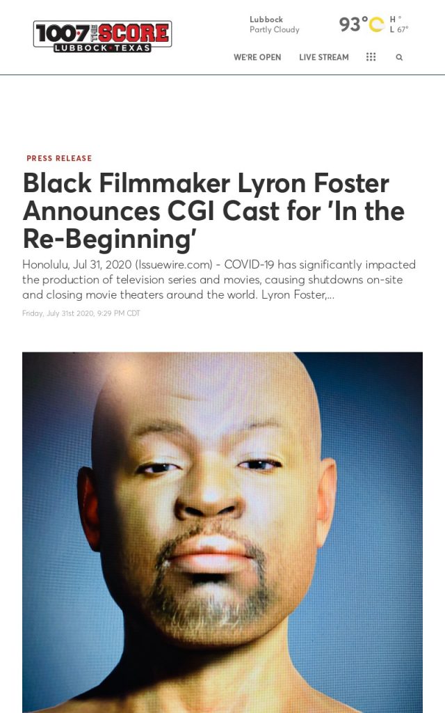 1007 Press Coverage For Lyron Foster